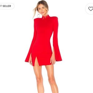 X Revolve Mr. Gibson Mini Dress in Red